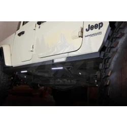 Progi stalowe z podświetleniem Jeep Gladiator